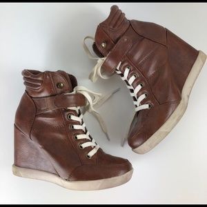 Steve Madden wedge sneakers